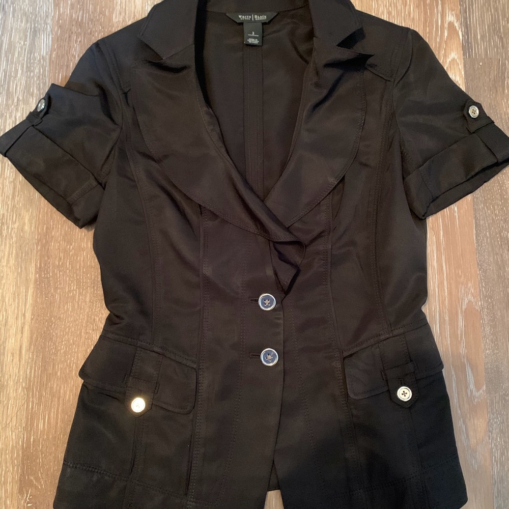 White House Black Market short sleeve jacket